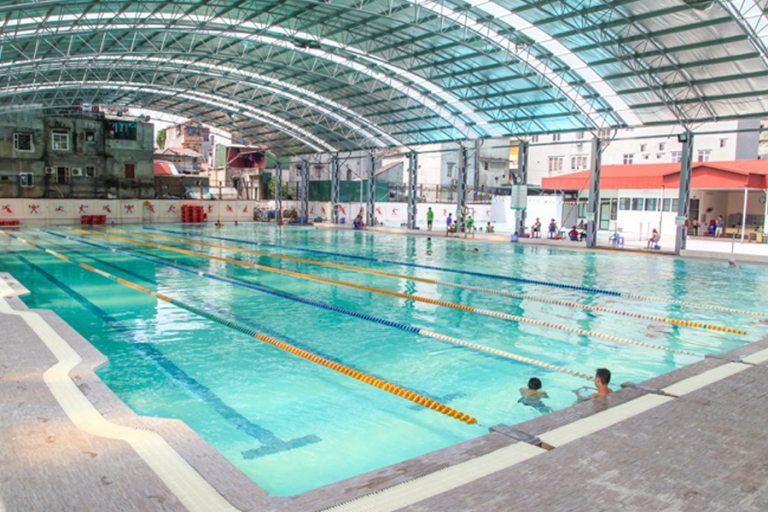 Không gian bể bơi Hoàn Kiếm tốt nhất Olympia Phúc Tân