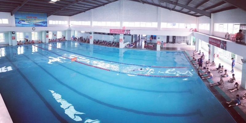 Bể bơi Nam Từ Liêm đạt chuẩn thi đấu quốc tế