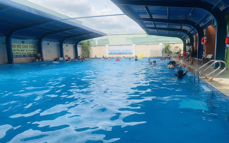 Khóa học bơi hồ bơi Xanh được thiết kế phù hợp với từng nhu cầu khách hàng