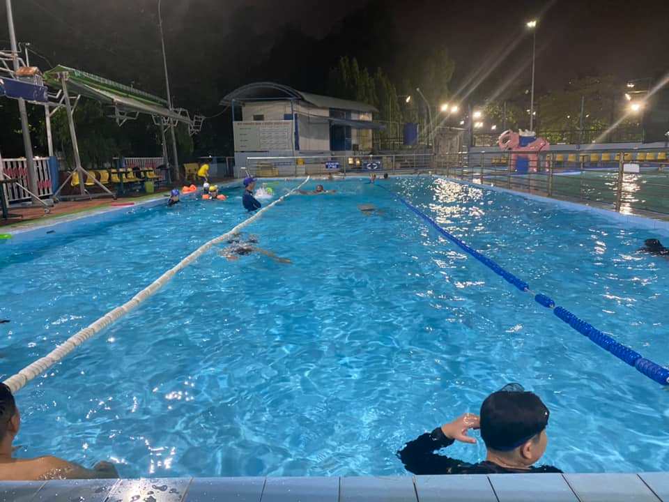 Học bơi hồ bơi Nam Long