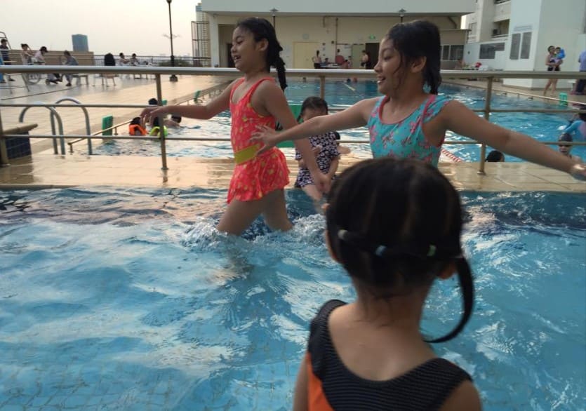 Hồ bơi Parkson Hùng Vương không giới hạn suất bơi