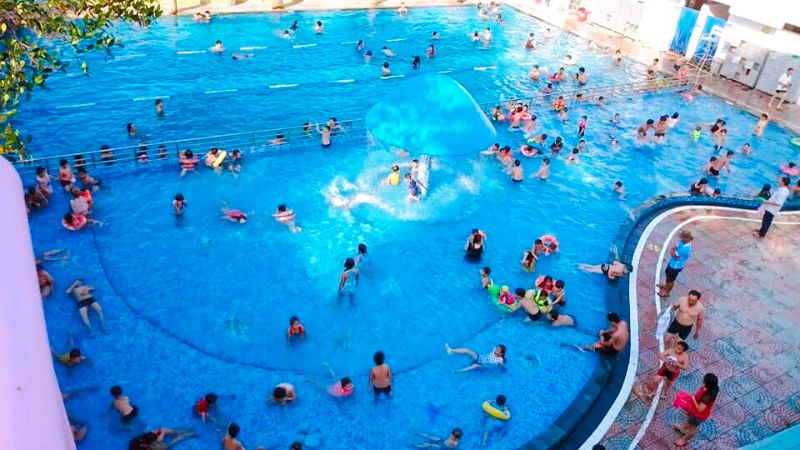 Hồ bơi 317 - Bể bơi bốn mùa Hóc Môn
